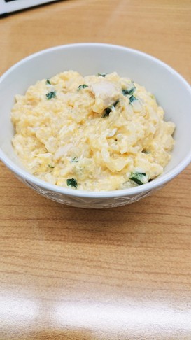 鶏肉と玉子の雑炊