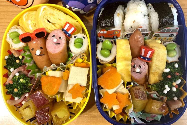 4歳 2歳のお弁当 レシピ 作り方 By まなななま クックパッド 簡単おいしいみんなのレシピが356万品