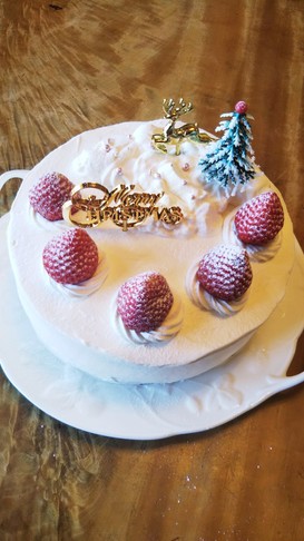 クリスマスケーキデコレーション♪初心者用