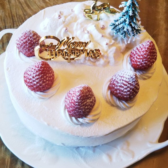 クリスマスケーキデコレーション 初心者用 レシピ 作り方 By ふわふわくんくん クックパッド