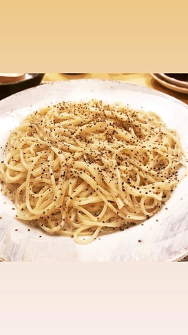 ゴルゴンゾーラと出汁のクリームパスタ。