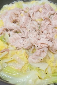 豚バラ白菜塩麹鍋