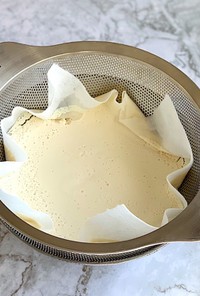 非加熱で作る豆乳チーズ*ヴィーガン
