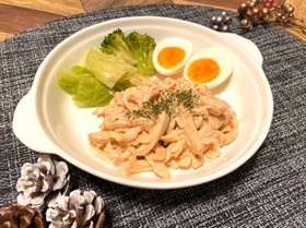 レンジ蒸し鶏の簡単アレンジ☆日曜/1週間