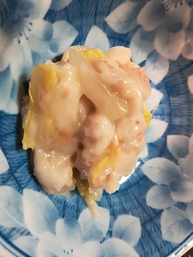 里芋と白菜のココナッツミルクサラダの写真