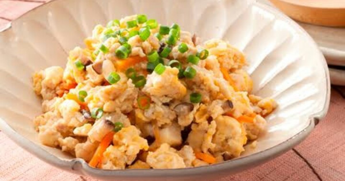 豆腐にんにく炒めのレシピ