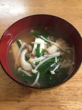 ☆ニラとえのきのお味噌汁☆