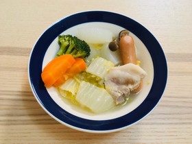 炊飯器で塩豚ポトフ