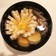 ダシから作る菊花豆腐のお吸い物