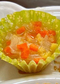 【離乳食初期〜】野菜コンソメスープ