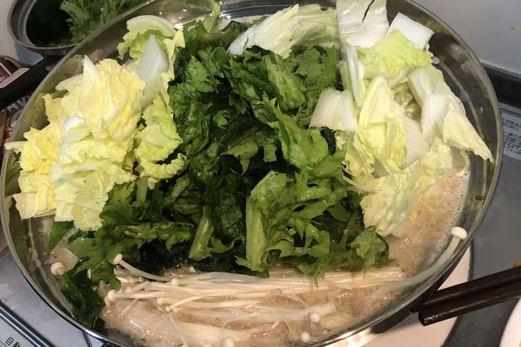 愛彩菜なべ レシピ 作り方 By クック8nsge3 クックパッド 簡単おいしいみんなのレシピが359万品