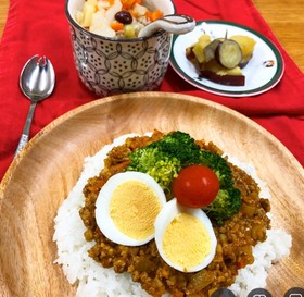 冷蔵庫お掃除ドライカレー