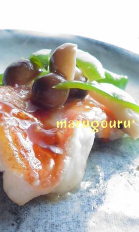 フライパン一つで♪赤魚とたっぷり☆きのこ