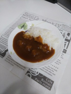 野菜はどこ!?野菜たっぷりカレー