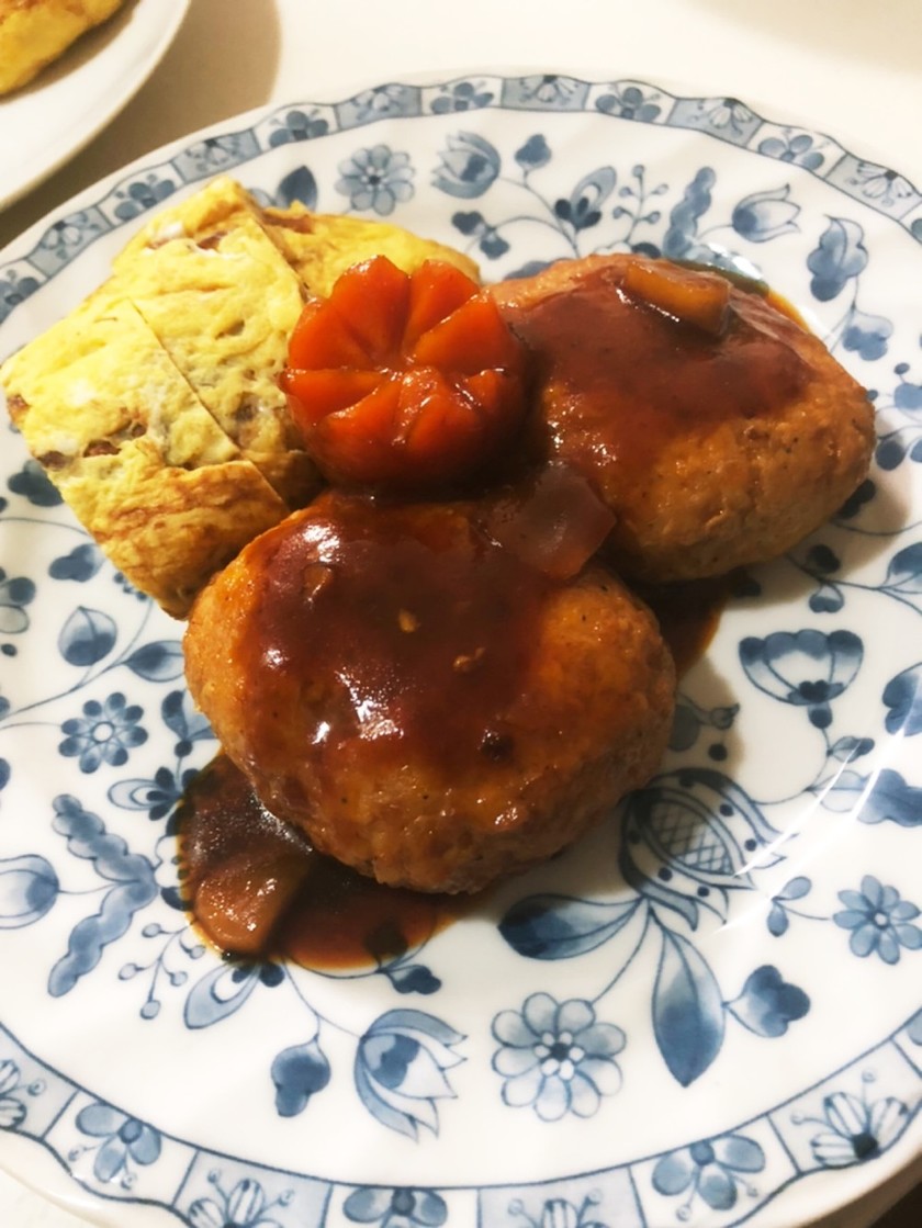 鶏ひき肉のハンバーガーのレシピ