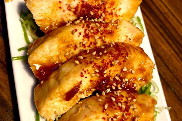 まかない 鶏胸肉の甘辛煮 レシピ 作り方 By Kk1229 クックパッド