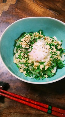冷凍うどんで!簡単ぶっかけうどん!