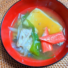 鯖の水煮缶雑煮
