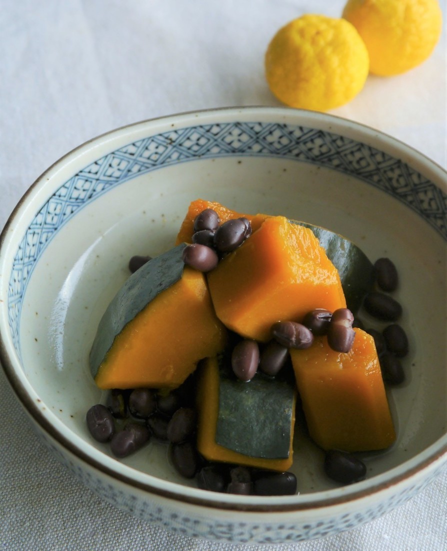 小豆とかぼちゃのいとこ煮（精進料理）の画像