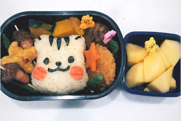 りす キャラ弁 幼稚園 お弁当 レシピ 作り方 By Y O クックパッド