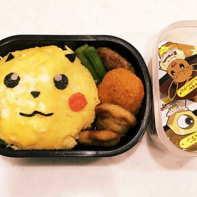 ピカチュウ キャラ弁 オムライスお弁当 レシピ 作り方 By Y O クックパッド 簡単おいしいみんなのレシピが355万品