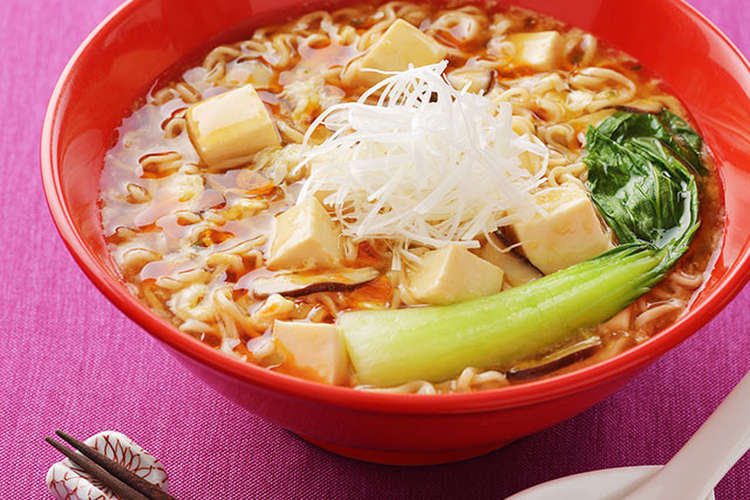 赤辛サンラータンメン レシピ 作り方 By サッポロ一番 クックパッド 簡単おいしいみんなのレシピが376万品