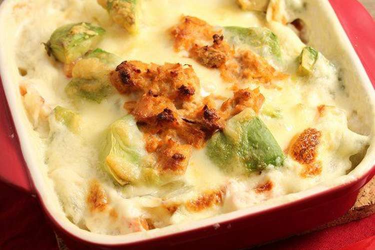 簡単 焼きクリームシチュー アボカド添え レシピ 作り方 By だんどり亭 クックパッド 簡単おいしいみんなのレシピが360万品