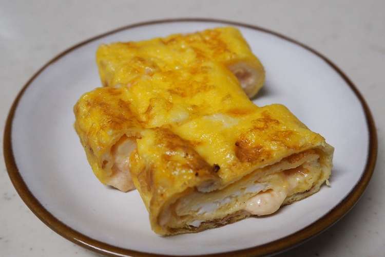 簡単 明太マヨの卵焼き レシピ 作り方 By Iamsho クックパッド 簡単おいしいみんなのレシピが352万品