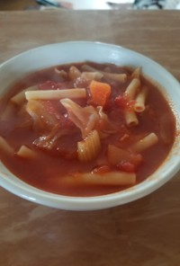 食べるスープ☆ミネストローネ