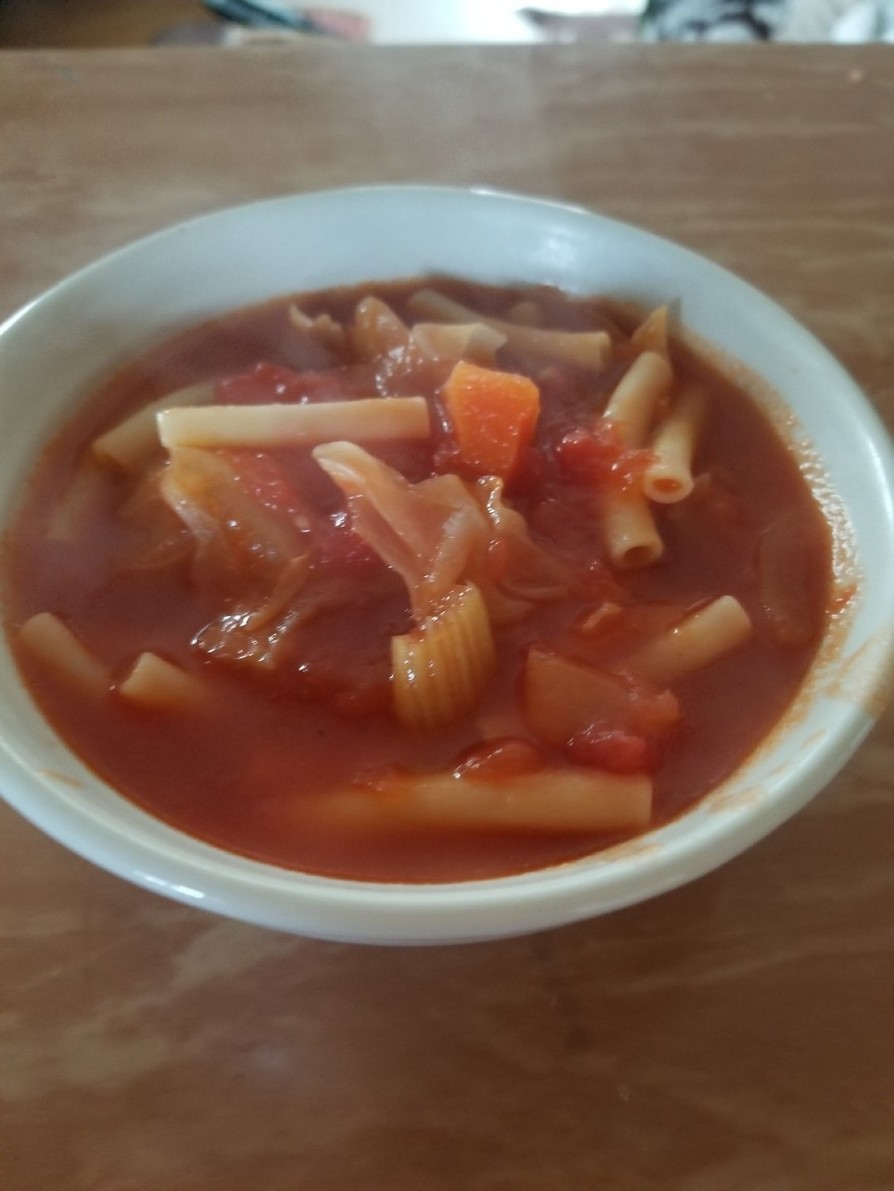 食べるスープ☆ミネストローネの画像