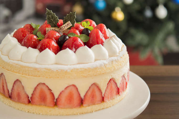 クリスマス ホワイトチョコのムースケーキ レシピ 作り方 By Wslb クックパッド