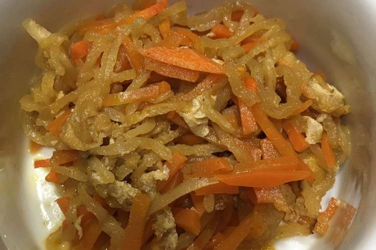 切り干し大根の煮物作り置きレシピ レシピ 作り方 By クック8448k7 クックパッド