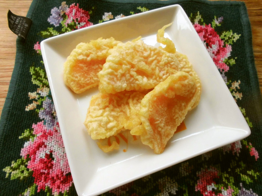 バターナッツかぼちゃの天ぷら♪の画像