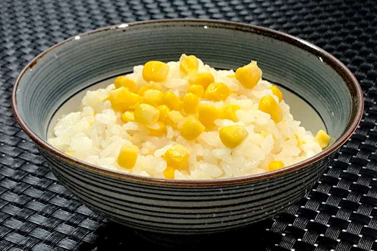 とうもろこしご飯 レシピ 作り方 By りおん クックパッド 簡単おいしいみんなのレシピが360万品