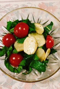 簡単！菊芋と小松菜のサラダ