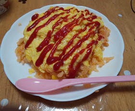 キムチオムライス
