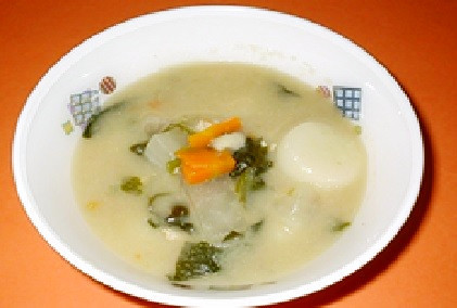 白みそぞうに★神戸市学校給食レシピの画像
