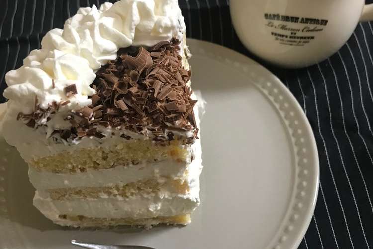 生クリームのスポンジケーキ レシピ 作り方 By たかponz クックパッド 簡単おいしいみんなのレシピが350万品