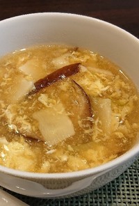 筍と鶏の中華スープ