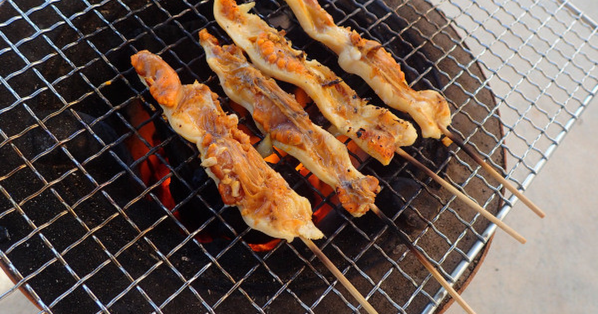 ホヤの串焼き レシピ 作り方 By あおもりの肴 クックパッド