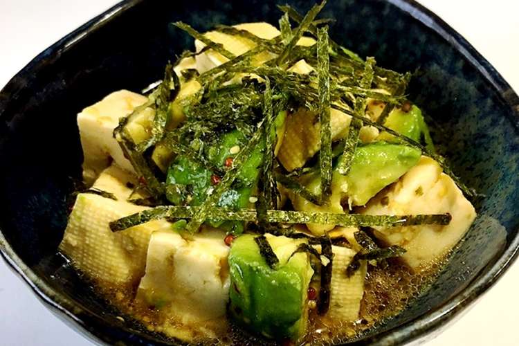 アボカド豆腐のゴマポンマスタード和え レシピ 作り方 By Yukiki クックパッド 簡単おいしいみんなのレシピが352万品