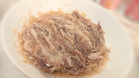豚バラ肉とキャベツのさっぱりレンジ蒸し
