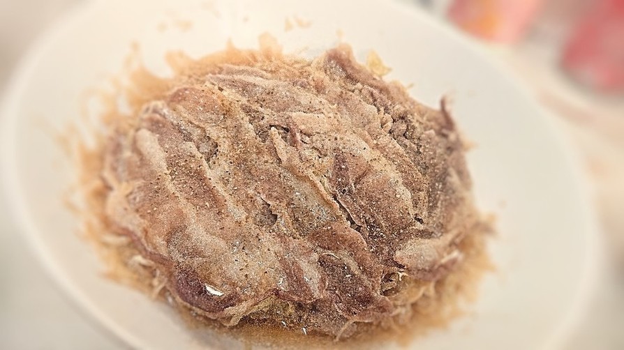 豚バラ肉とキャベツのさっぱりレンジ蒸しの画像