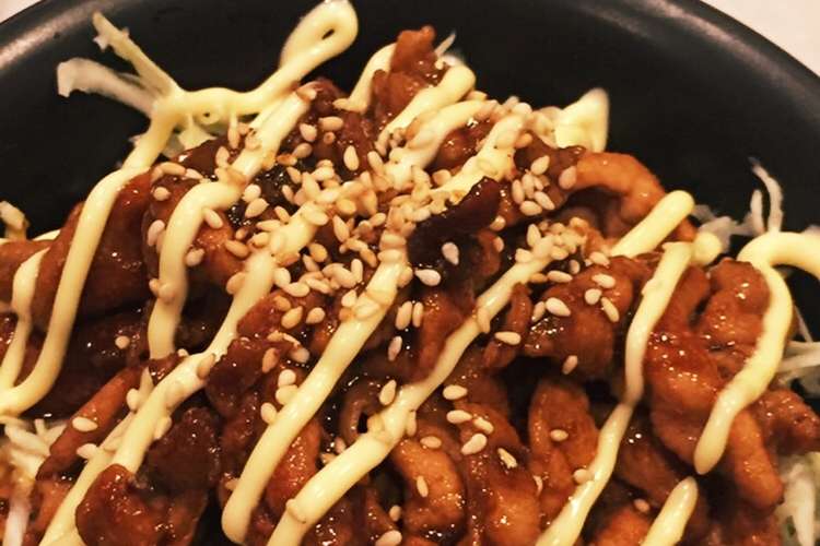 甘辛タレの節約簡単ガッツリ豚丼 レシピ 作り方 By ズボラの食いしん坊 クックパッド 簡単おいしいみんなのレシピが352万品