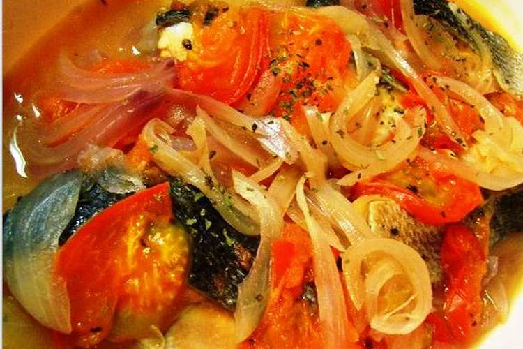鮭で簡単 トマトバジルの蒸し煮 レシピ 作り方 By Kurukurumin クックパッド