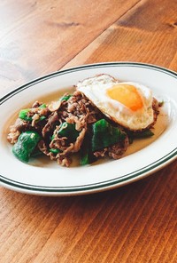 ご飯がススム❤️牛肉ピーマンの麺つゆ炒め