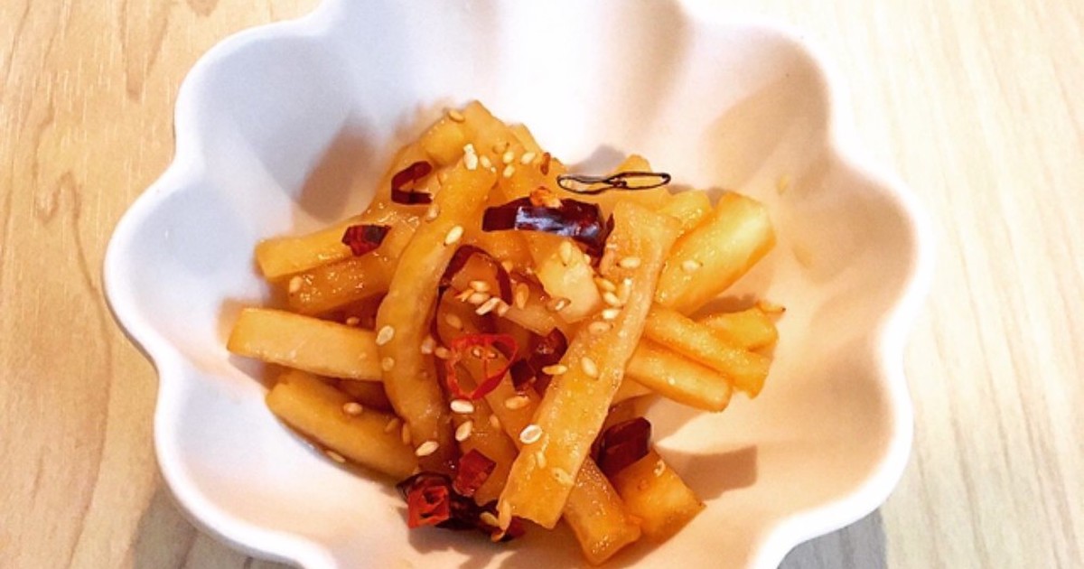 ポリポリ美味しい 大根のたまり醤油漬け レシピ 作り方 By じゃむちゃん クックパッド 簡単おいしいみんなのレシピが365万品