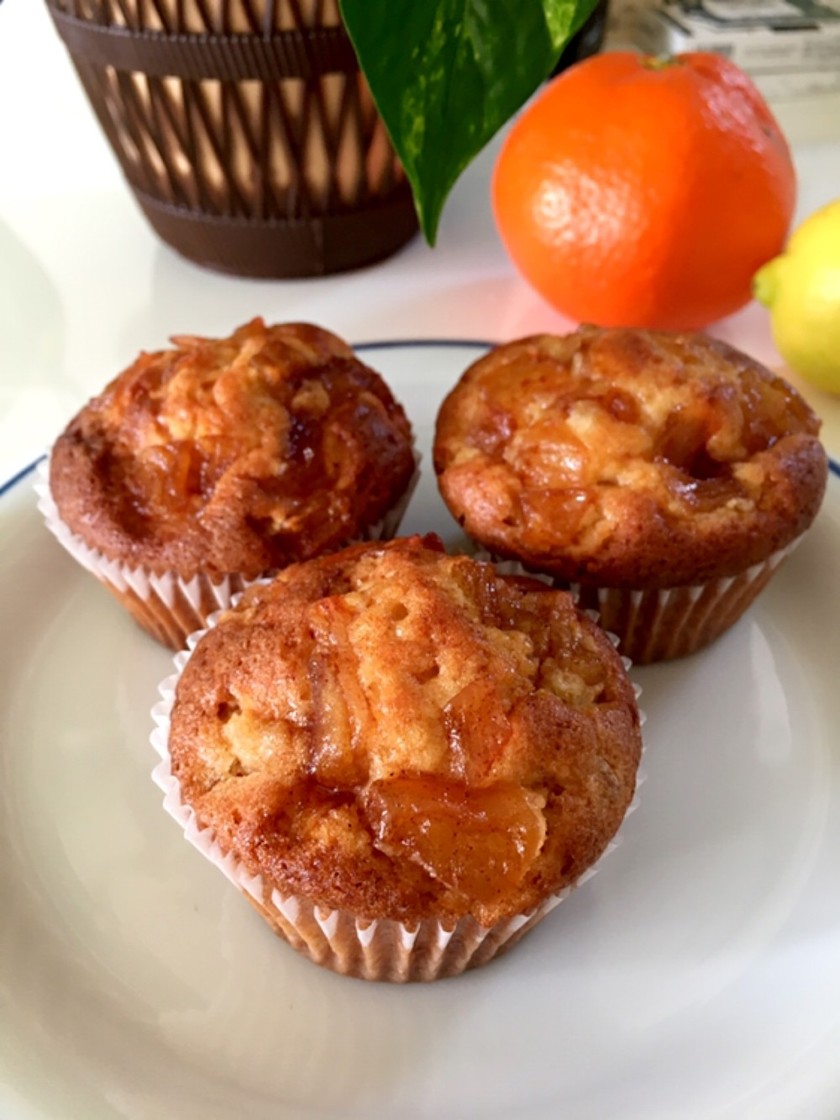 穀物不使用のハニーアーモンドシナモンマフィンのレシピ