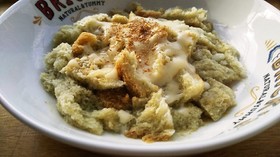 犬ご飯 鮭とほうれん草のパンリゾット