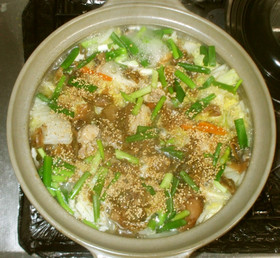 ザーサイ鍋♪簡単白菜鶏肉で